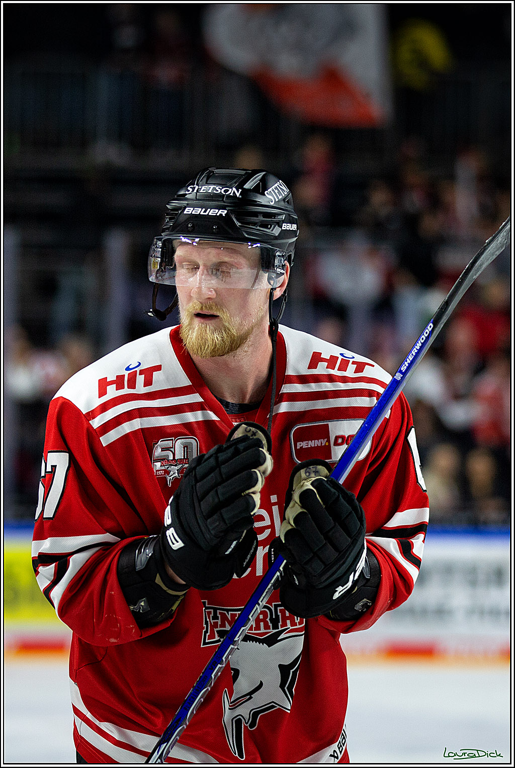 PENNY DEL; Koelner Haie- Loewen Frankfurt; Koeln, 01.12.2022